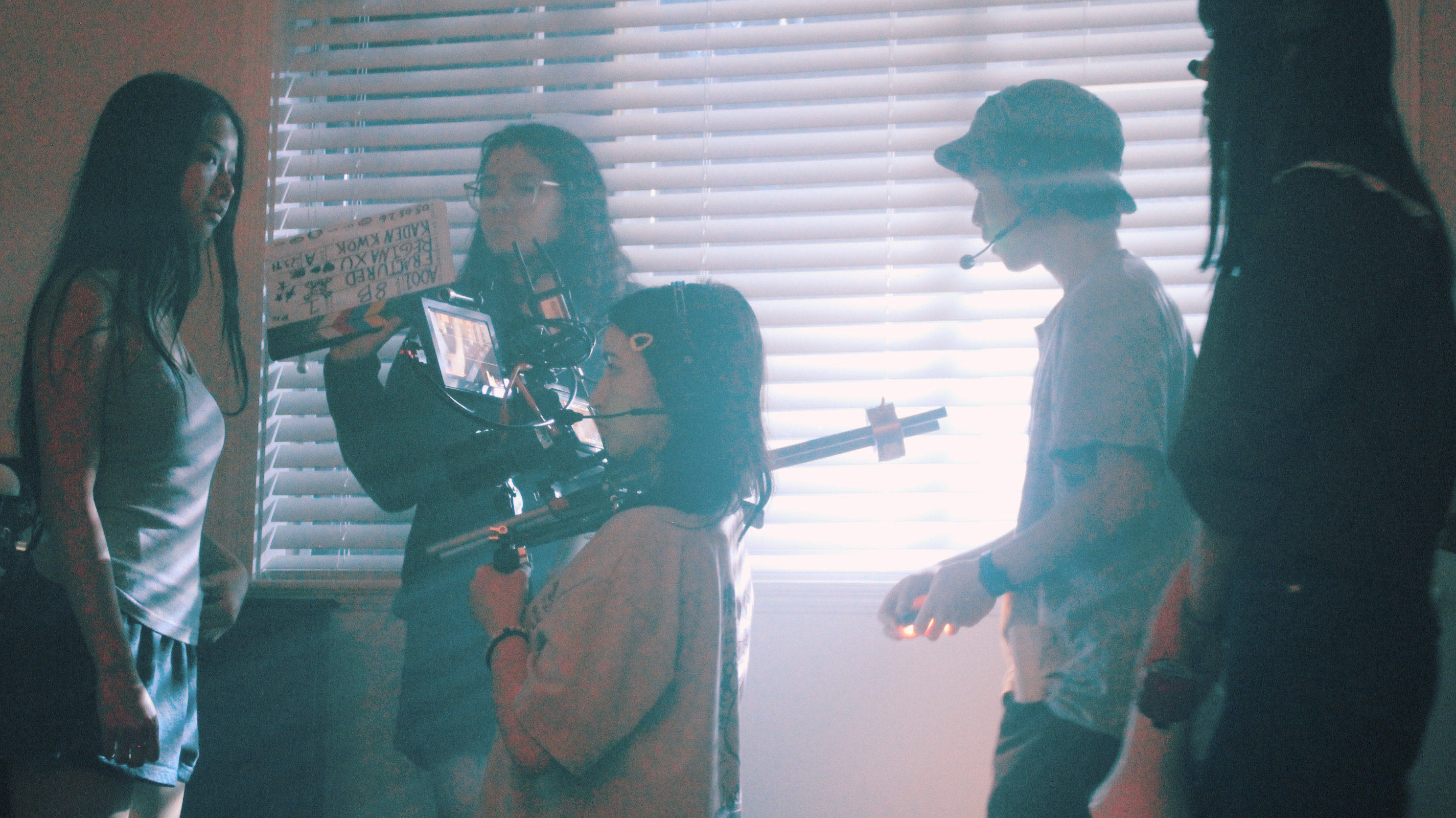 Behind the scenes